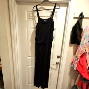 Carole Little Black Maxi Tank Dress in 3X
